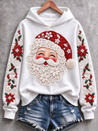 Women'S Cat Print Casual Hoodie