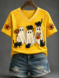Women's Autumn Animal Series Casual T-shirt
