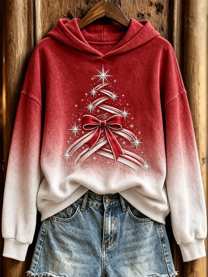 Women's Christmas Print Sweatshirt