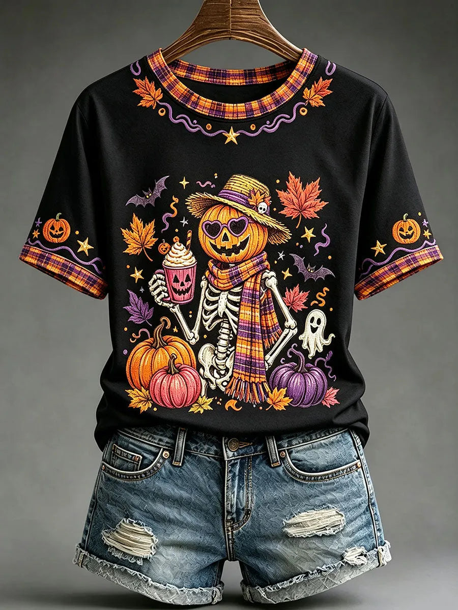 Women's Fall Pumpkin T-Shirts