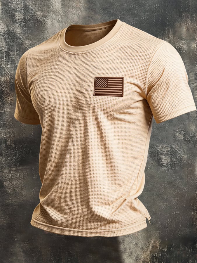 Men's Retro Waffle Patriot T-shirt