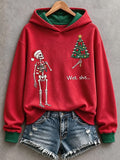 Women's Fun Christmas Snowman Hoodie