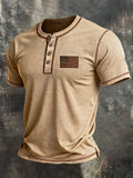 Men's Vintage Patriot Crew-Neck Short-Sleeve T-Shirt