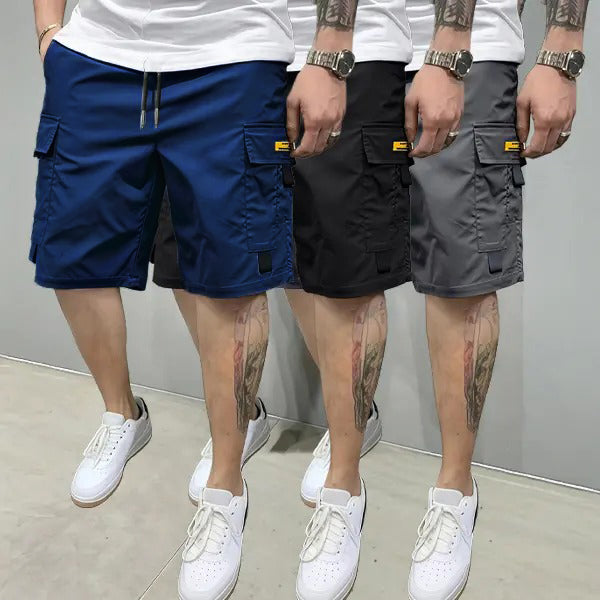 Men's Multi-Pocket Cargo Shorts Comfortable & Stylish
