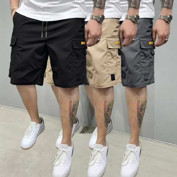 Men's Multi-Pocket Cargo Shorts Comfortable & Stylish