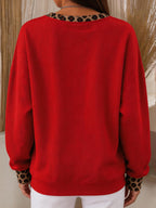 Damen-Freizeit-Sweatshirt mit Print
