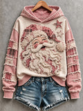Damen-Sweatshirt mit Weihnachtsprint