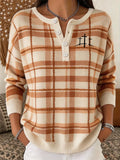 Women'S Casual Henry Collar Faith Autumn Printed Shirt