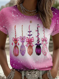 🔥HOT SALE🔥Women's Halloween Art Print T-shirt
