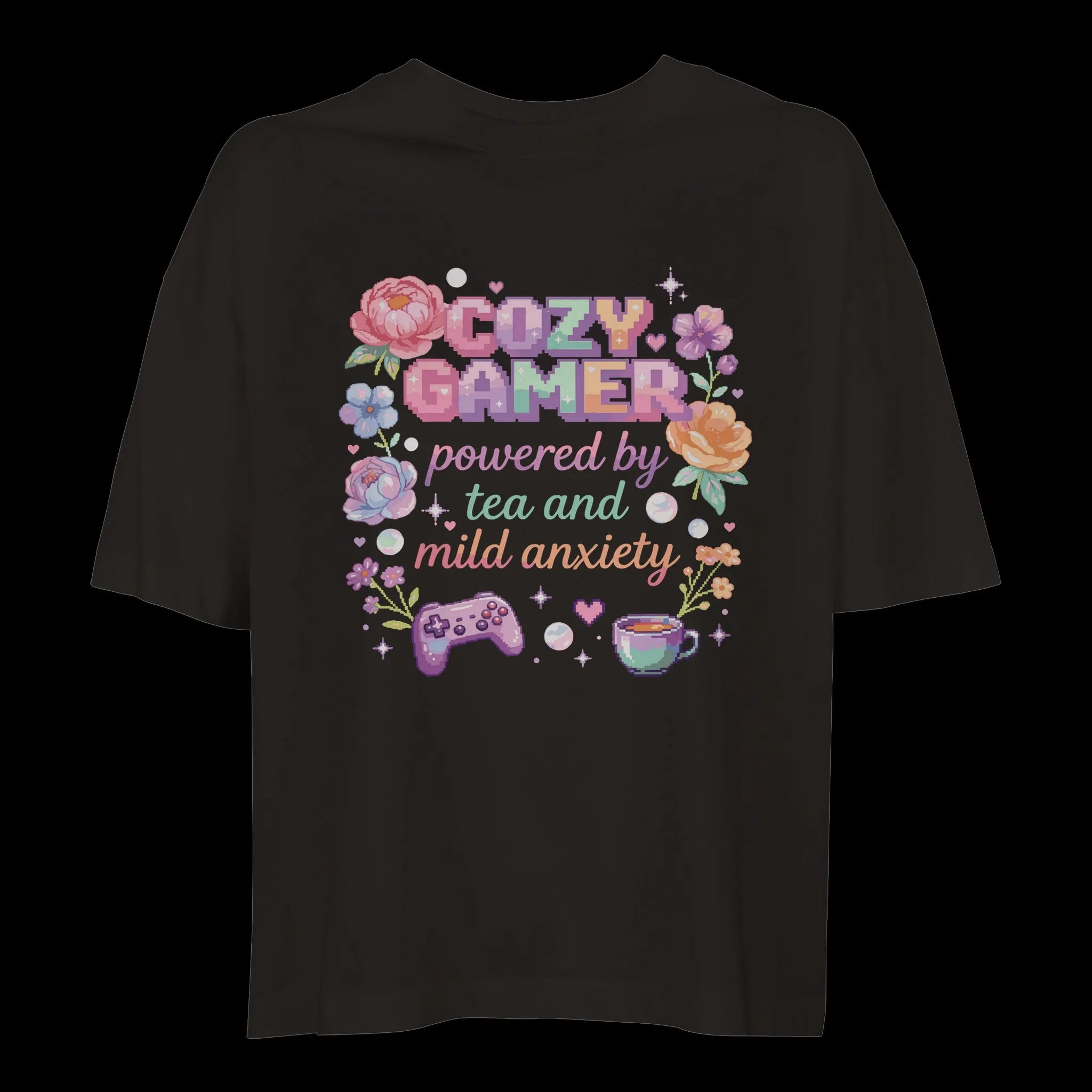 Cozy Gamer Box Fit Cotton T-Shirt
