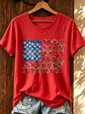 Women's American Rose T-Shirt