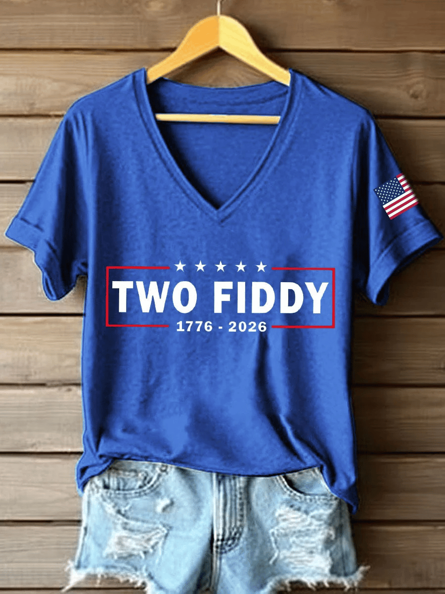 Women's Two Fiddy Print T-Shirt