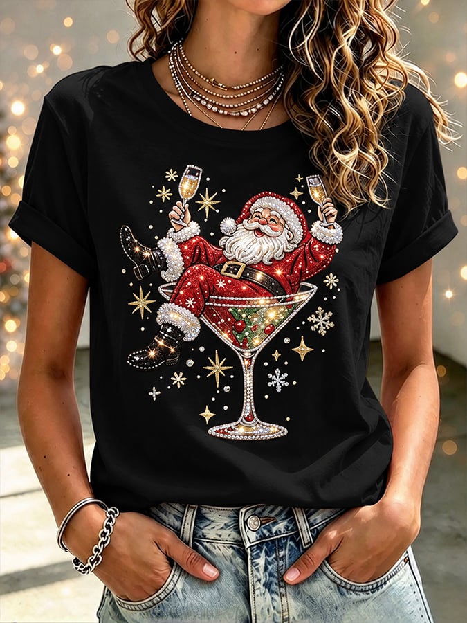 Weihnachtsoberteil für Damen