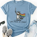 We Pride At Dawn Cotton T-Shirt