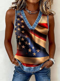 American Flag 250th Vintage Tank Top