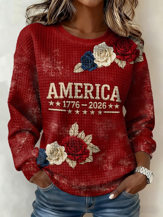 Women's Vintage America 250th Anniversary   Print T-Shirt