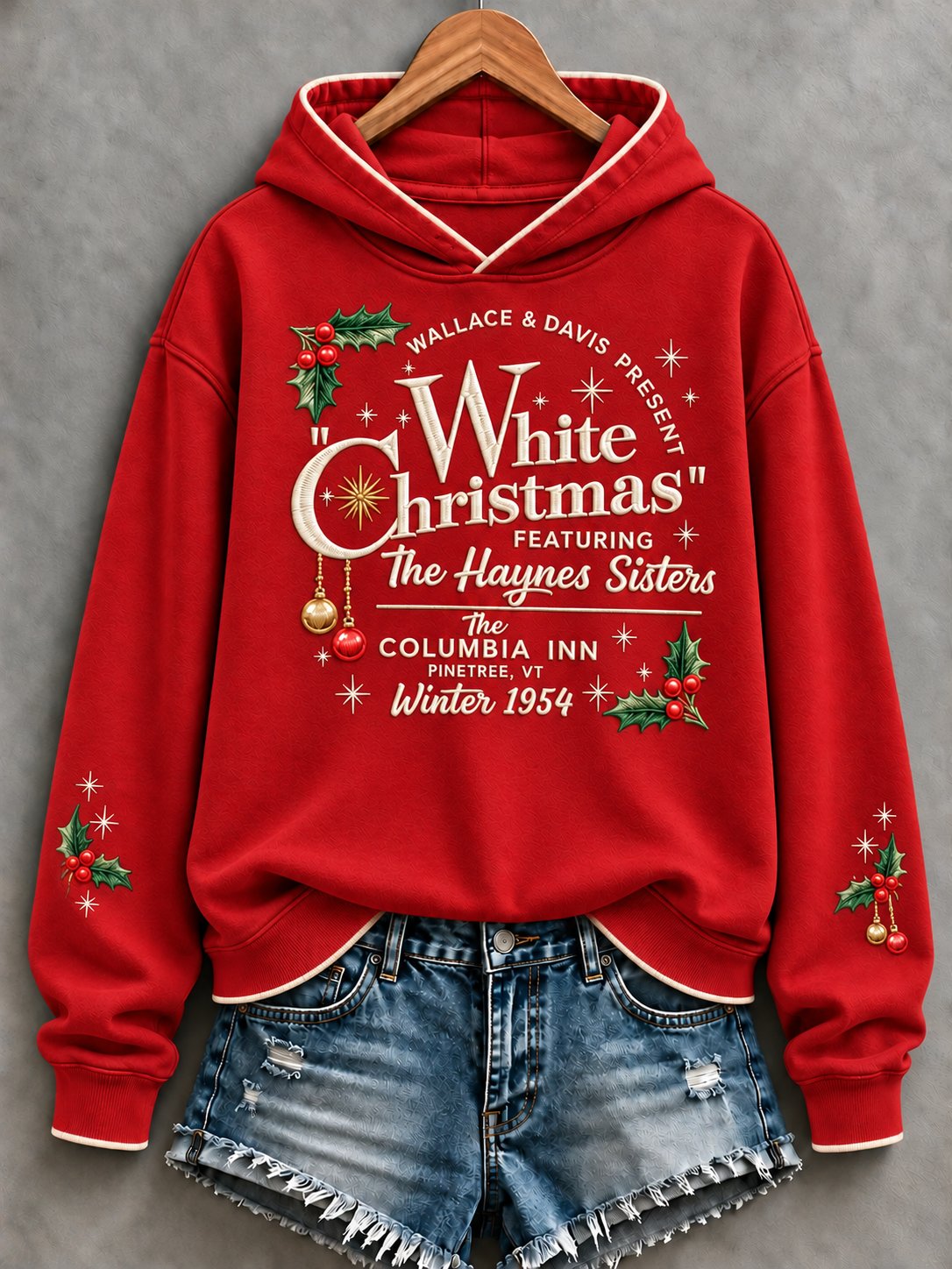 Women's Christmas Print Sweatshirt