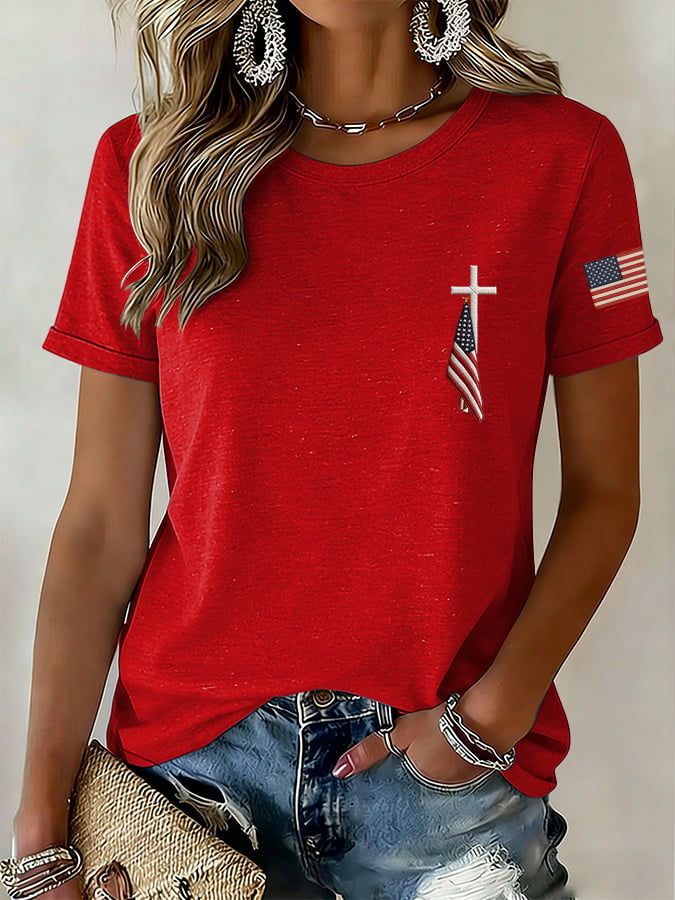Women's Casual U.S. 250th Anniversary T-Shirt
