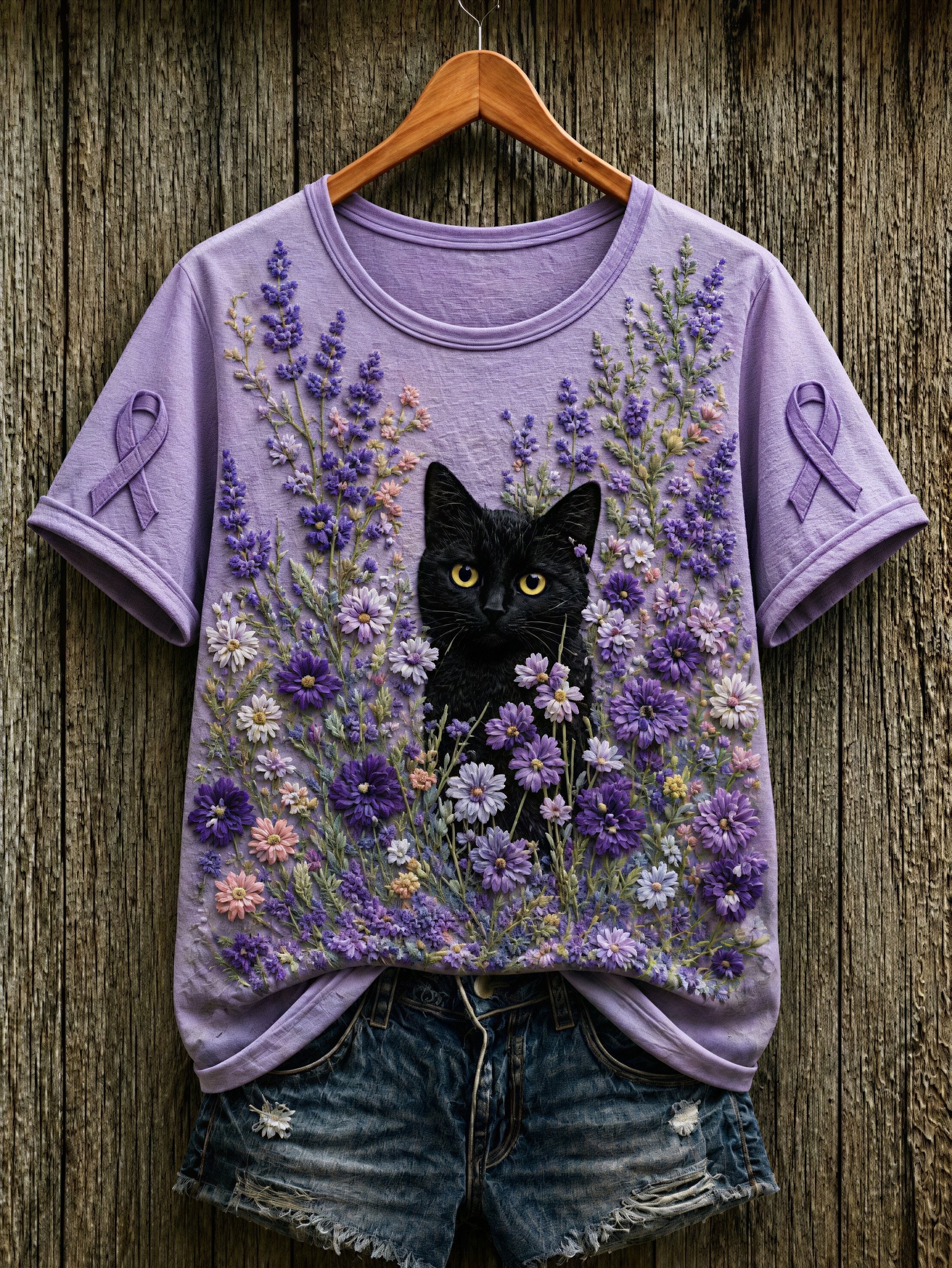 Women's Alzheimer's Awareness Graphic Print T-Shirt