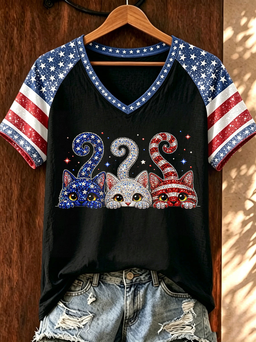 Women's  American Cat T-shirt