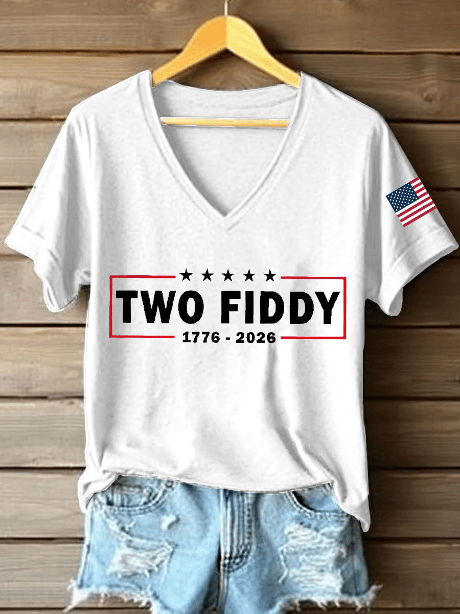 Women's Two Fiddy Print T-Shirt