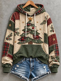 Lässiger Damen-Kapuzenpullover mit Print