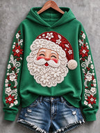 Women'S Cat Print Casual Hoodie