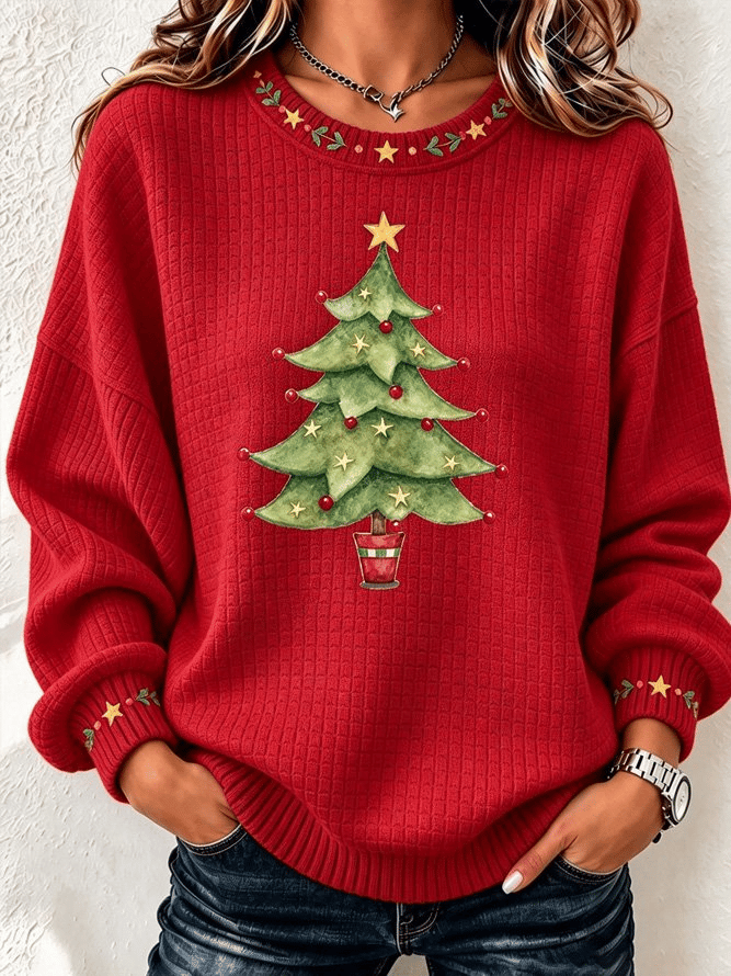 Women's Casual Printed Sweatshirt