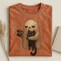 Vintage Ghost Cat T-shirt