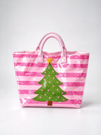 Christmas Tree Print Bag