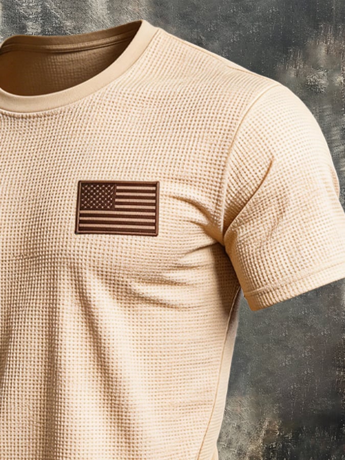 Men's Retro Waffle Patriot T-shirt