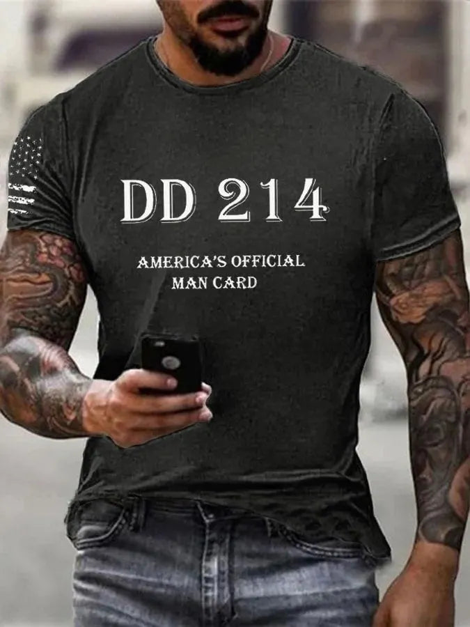 Men's  Printed Casual T-Shirt