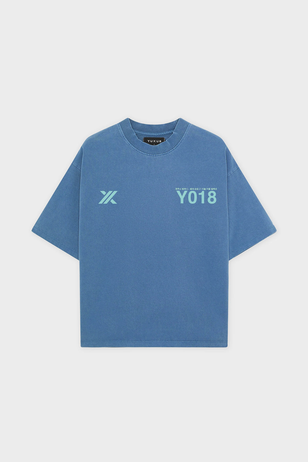 CANDLE "HONGDAE" T-SHIRT BLUE