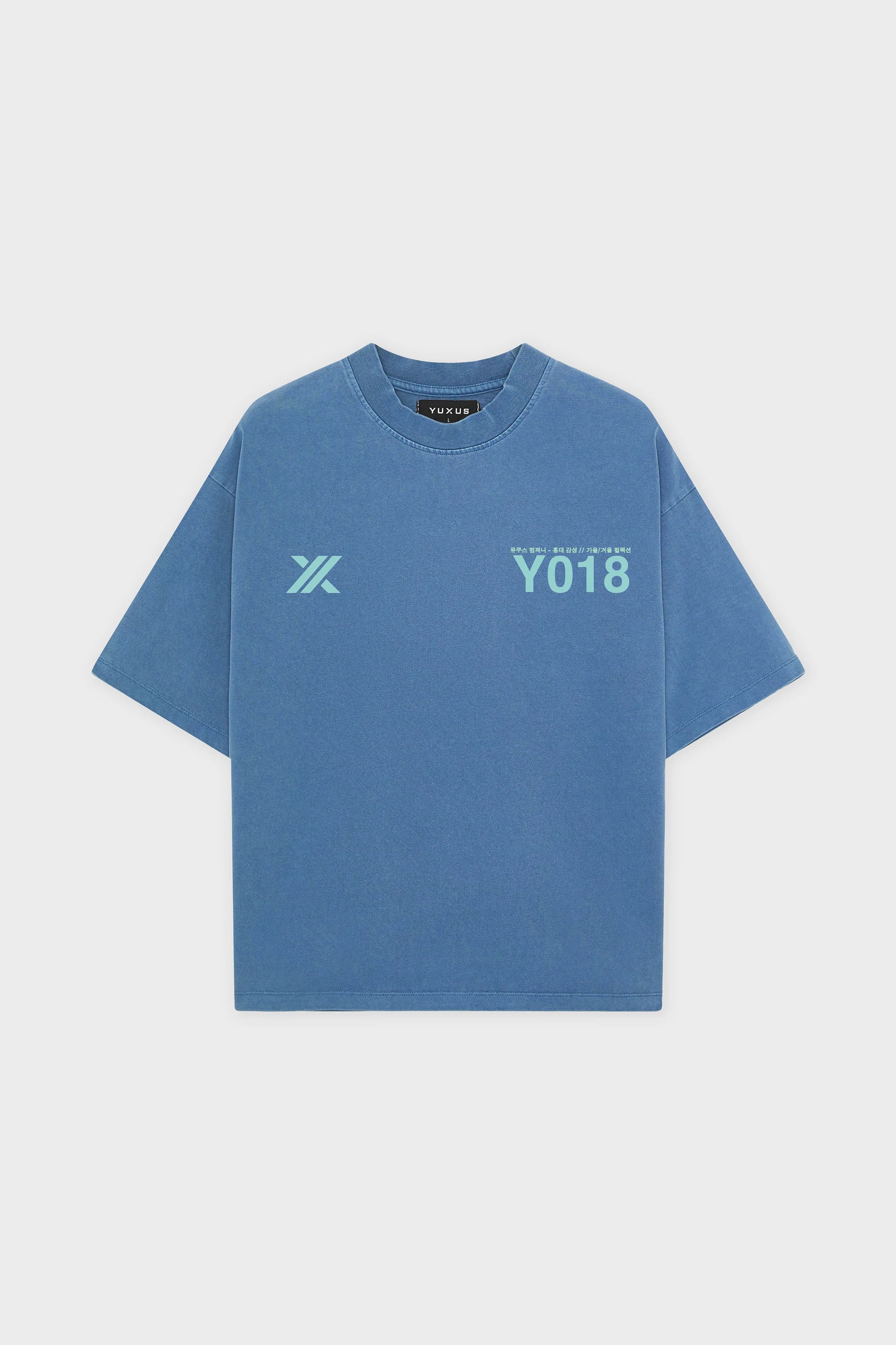 CANDLE "HONGDAE" T-SHIRT BLUE