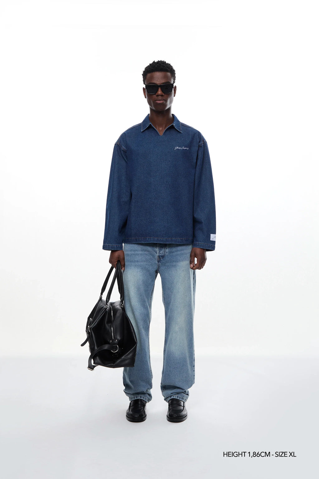 COSMIC "THREADS" DENIM POLO