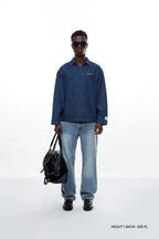 COSMIC "THREADS" DENIM POLO