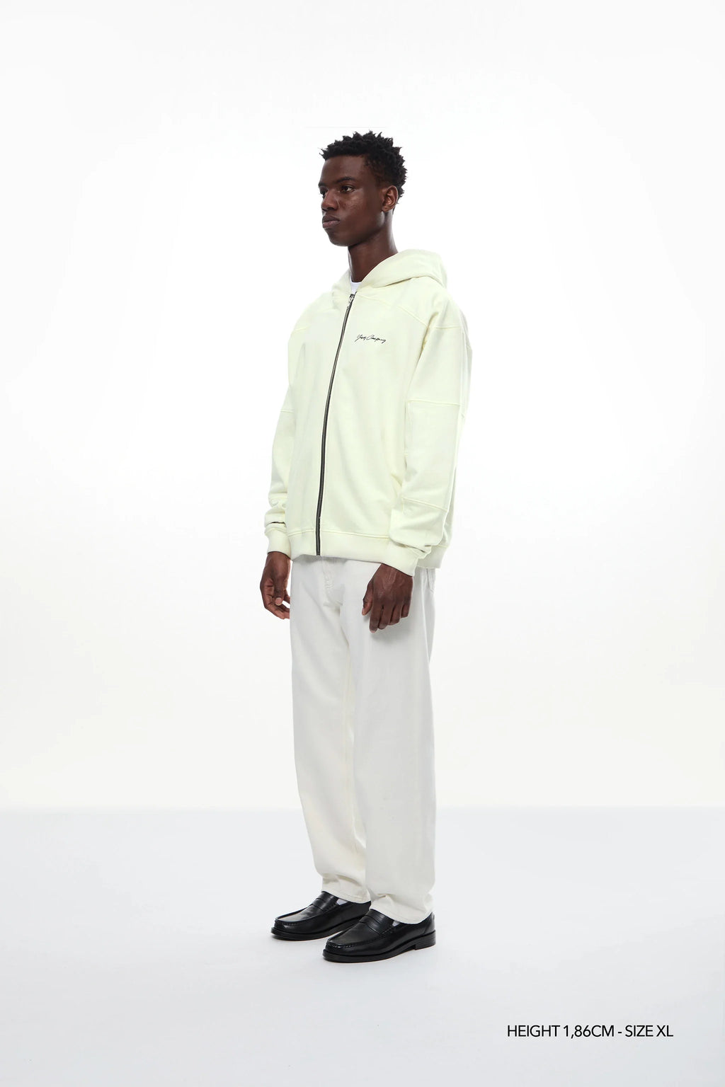 CREAM "THREADS" ZIP