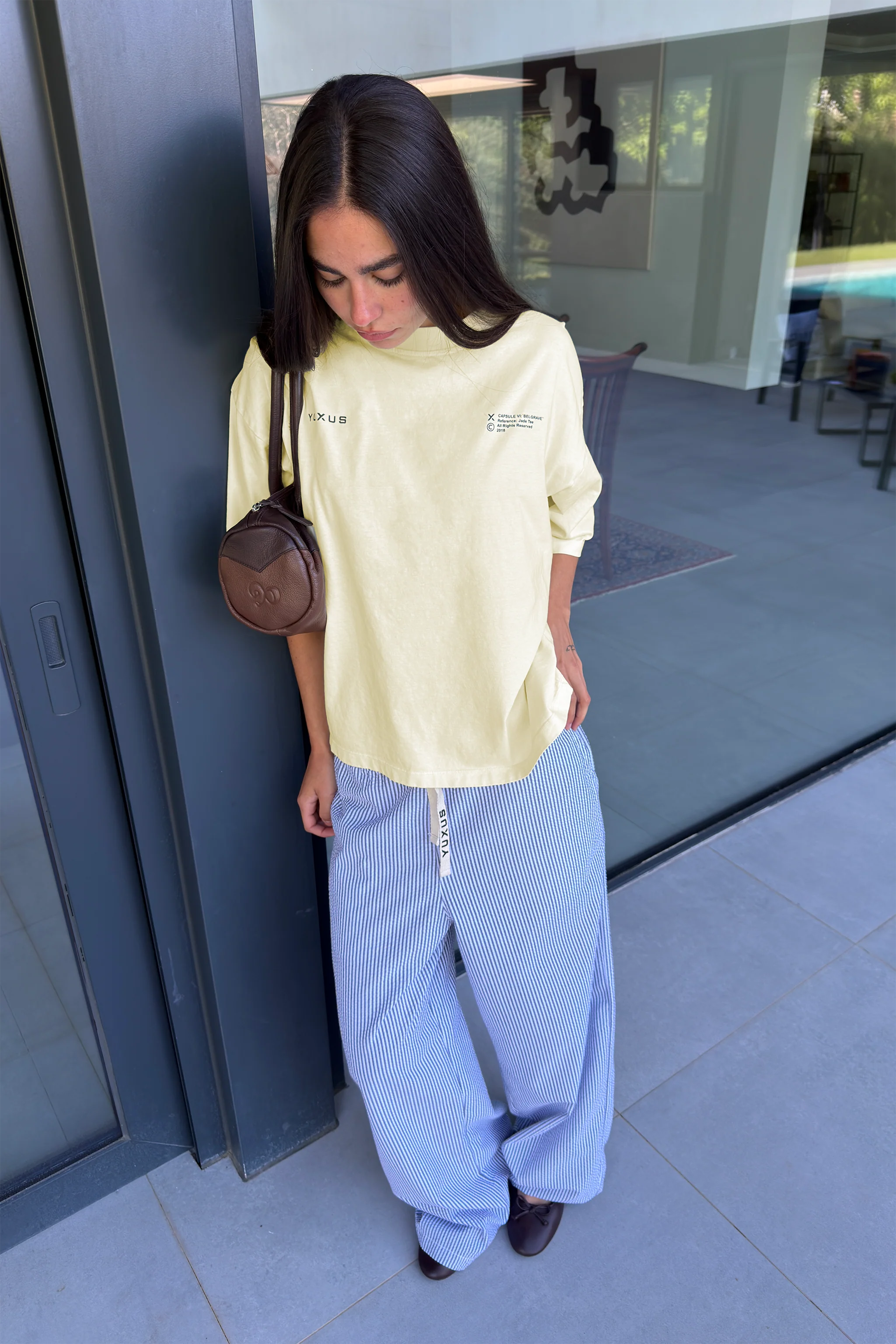 JADE "BELGRAVE" T-SHIRT YELLOW