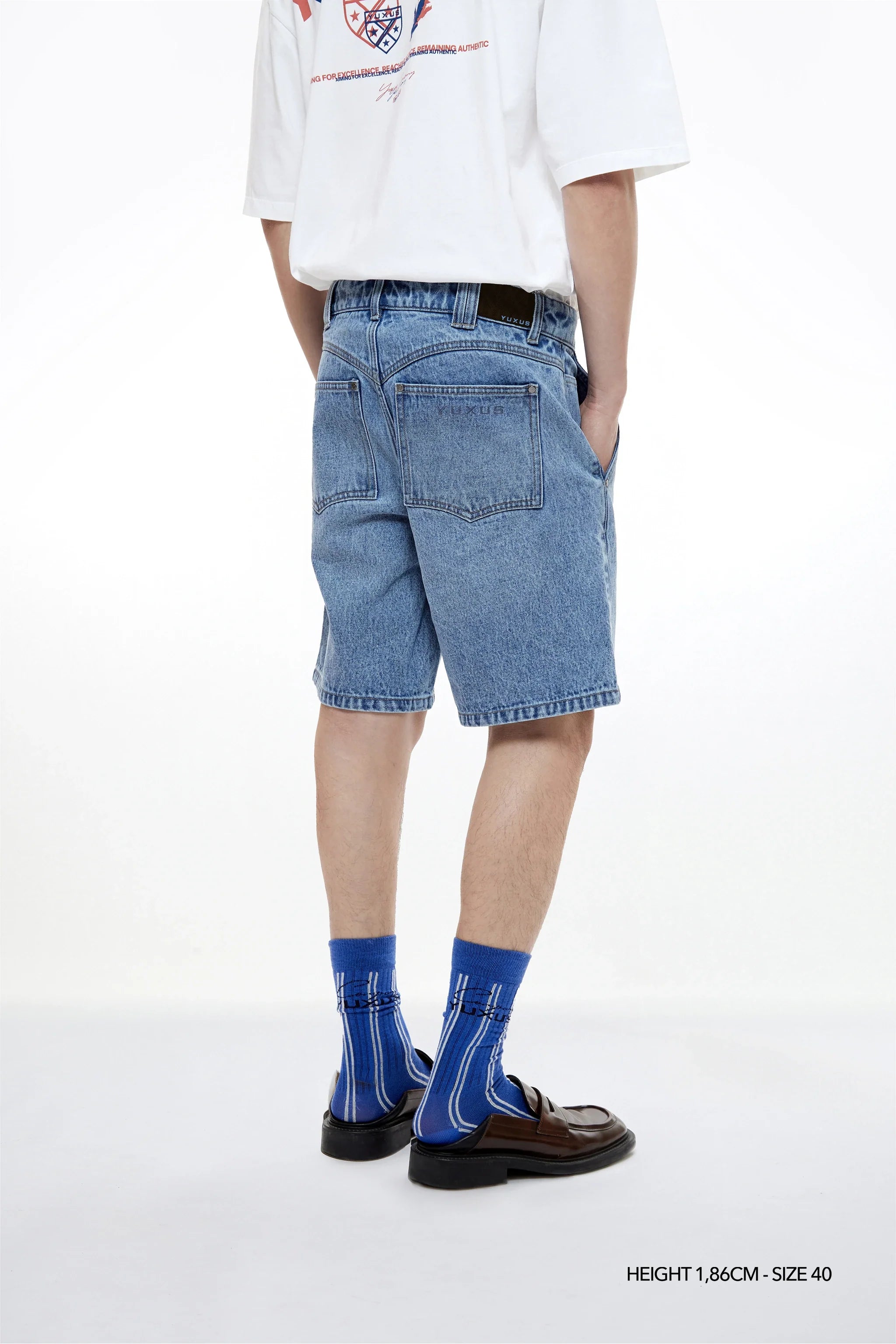 CLIFF "LE CLUB" DENIM SHORTS