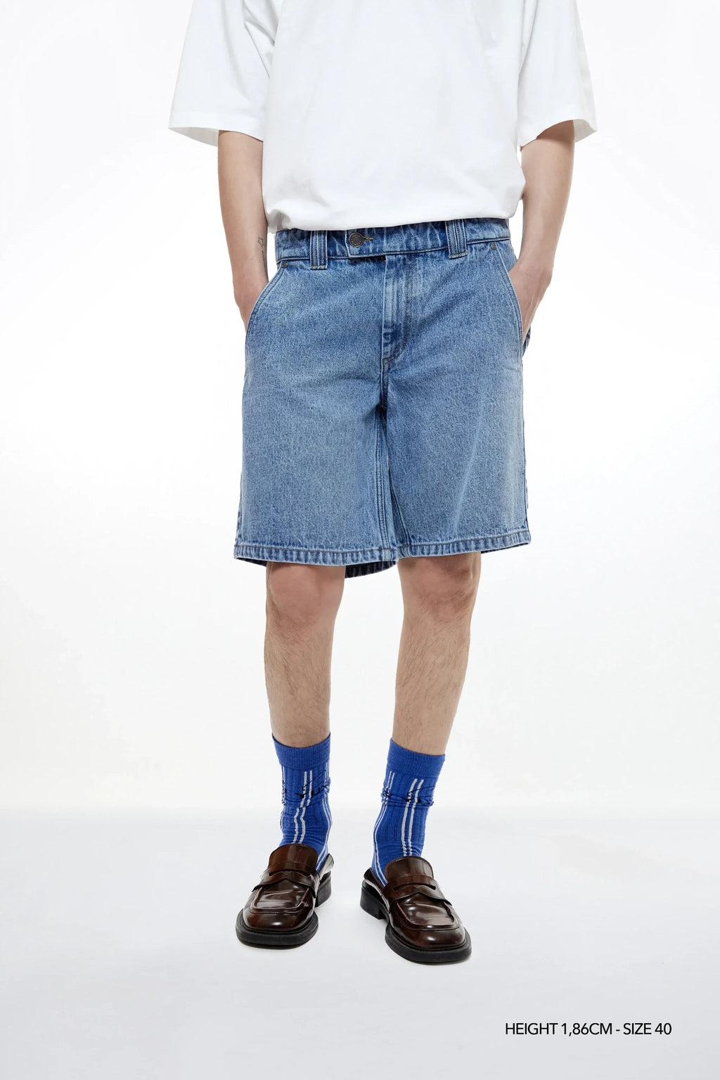 CLIFF "LE CLUB" DENIM SHORTS