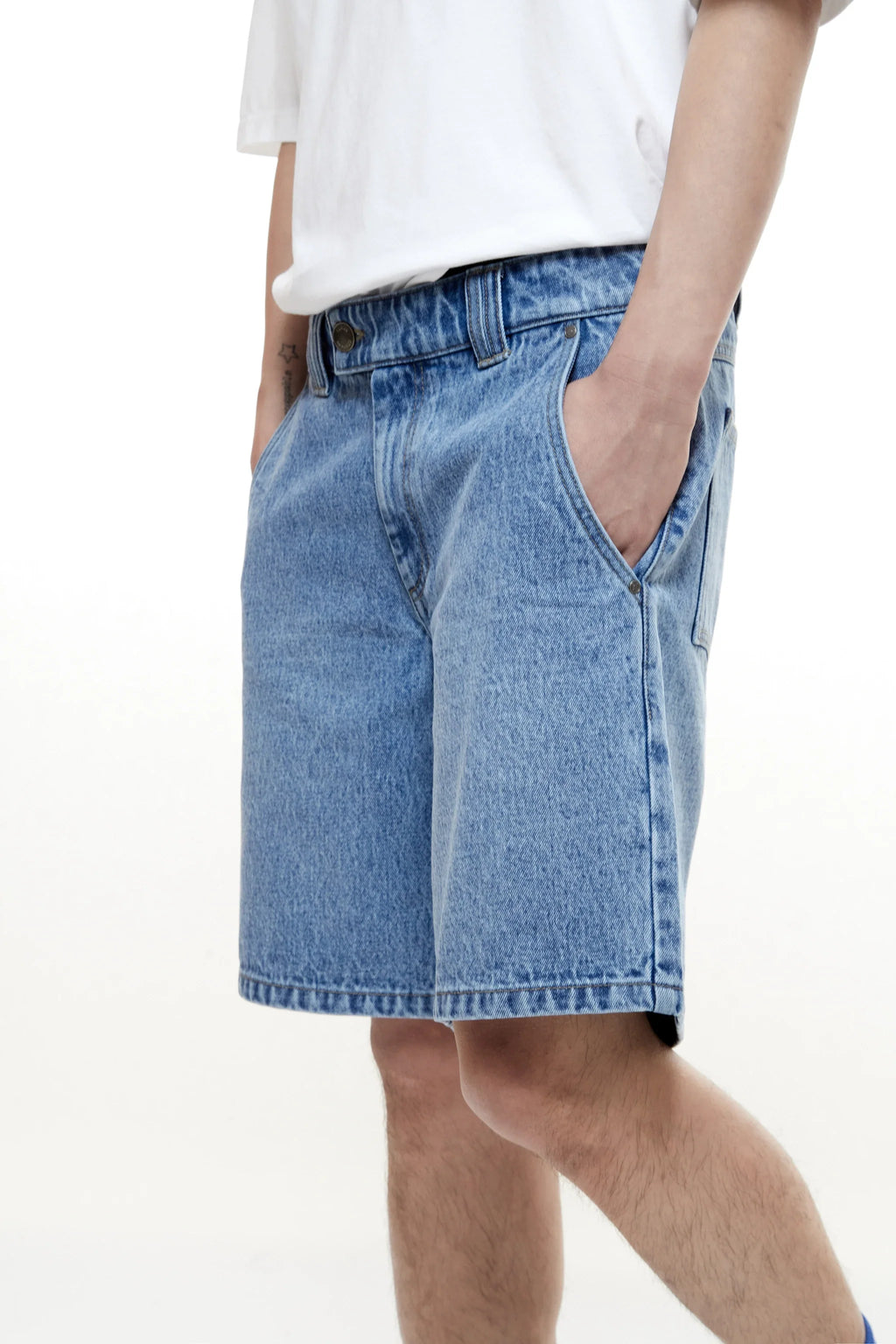 CLIFF "LE CLUB" DENIM SHORTS