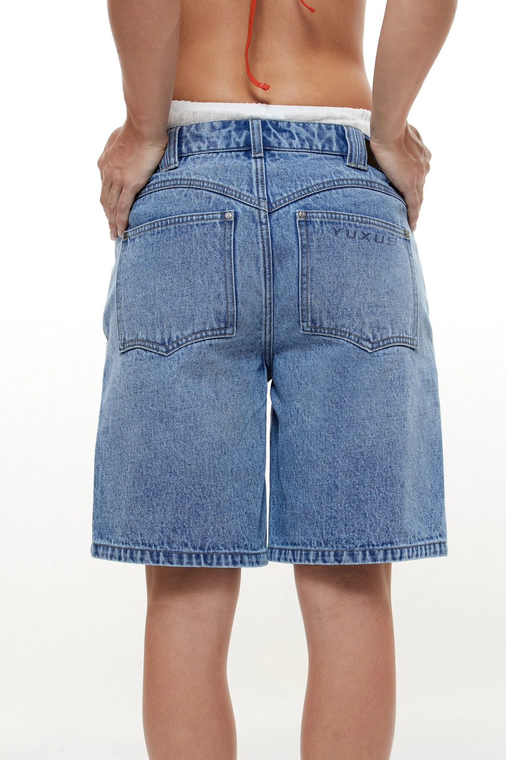 CLIFF "LE CLUB" DENIM SHORTS