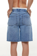 CLIFF "LE CLUB" DENIM SHORTS