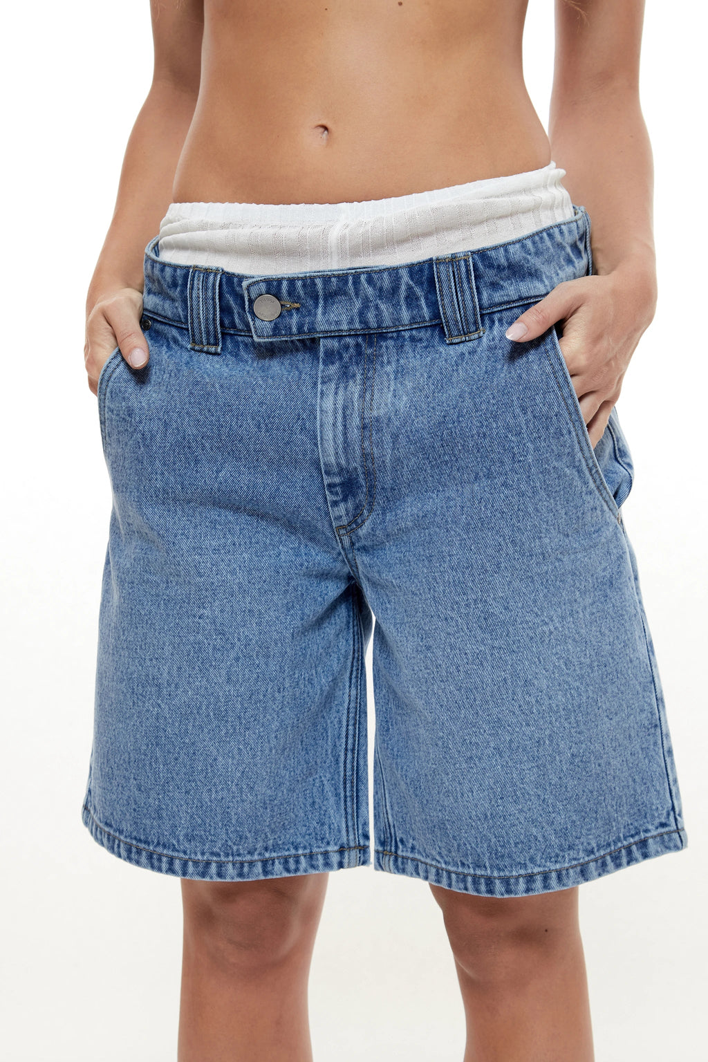 CLIFF "LE CLUB" DENIM SHORTS