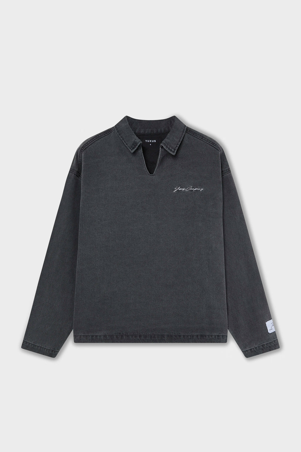 JETGRAY "THREADS" DENIM POLO