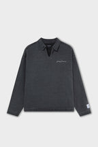 JETGRAY "THREADS" DENIM POLO