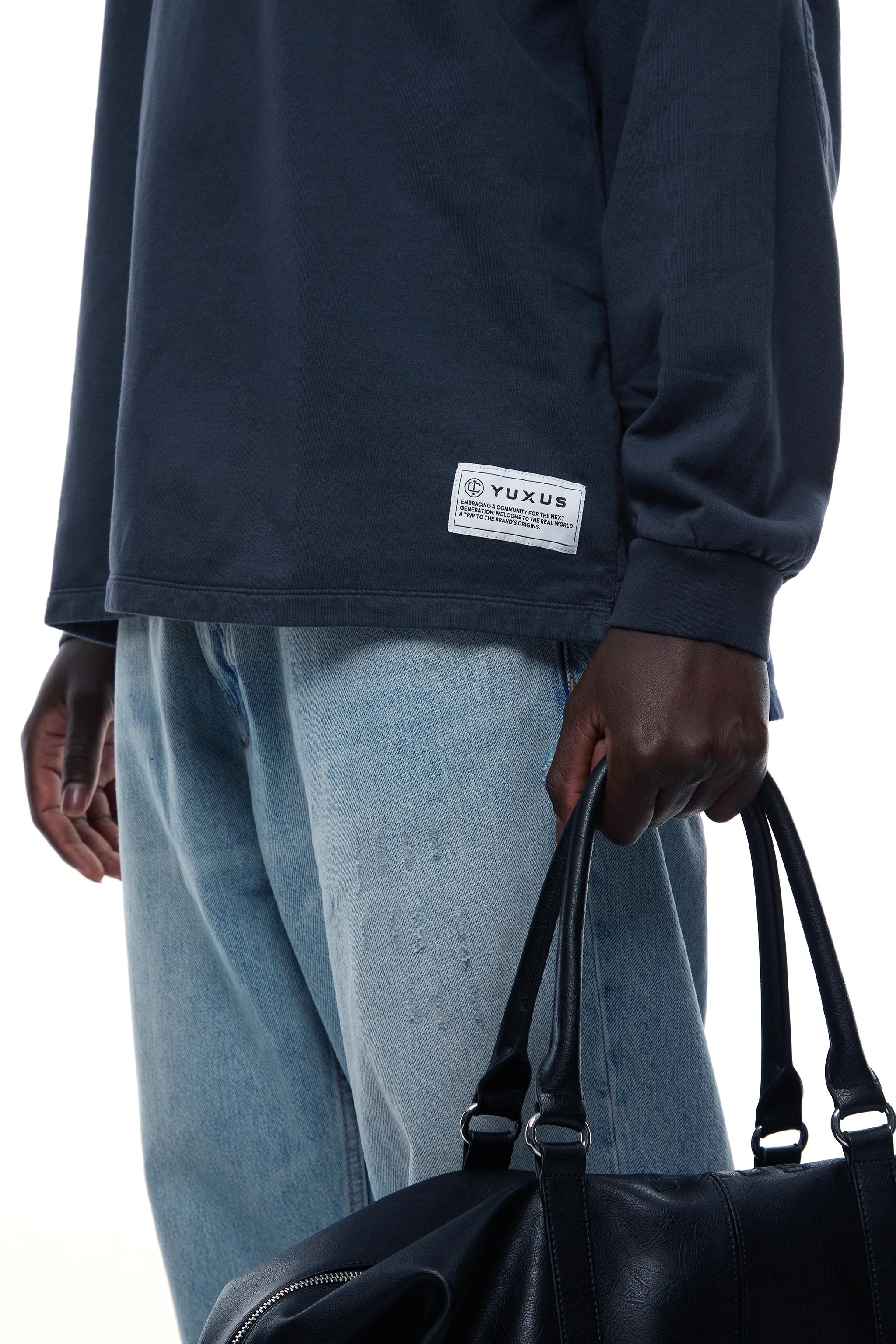NAVY "ICONS" POLO