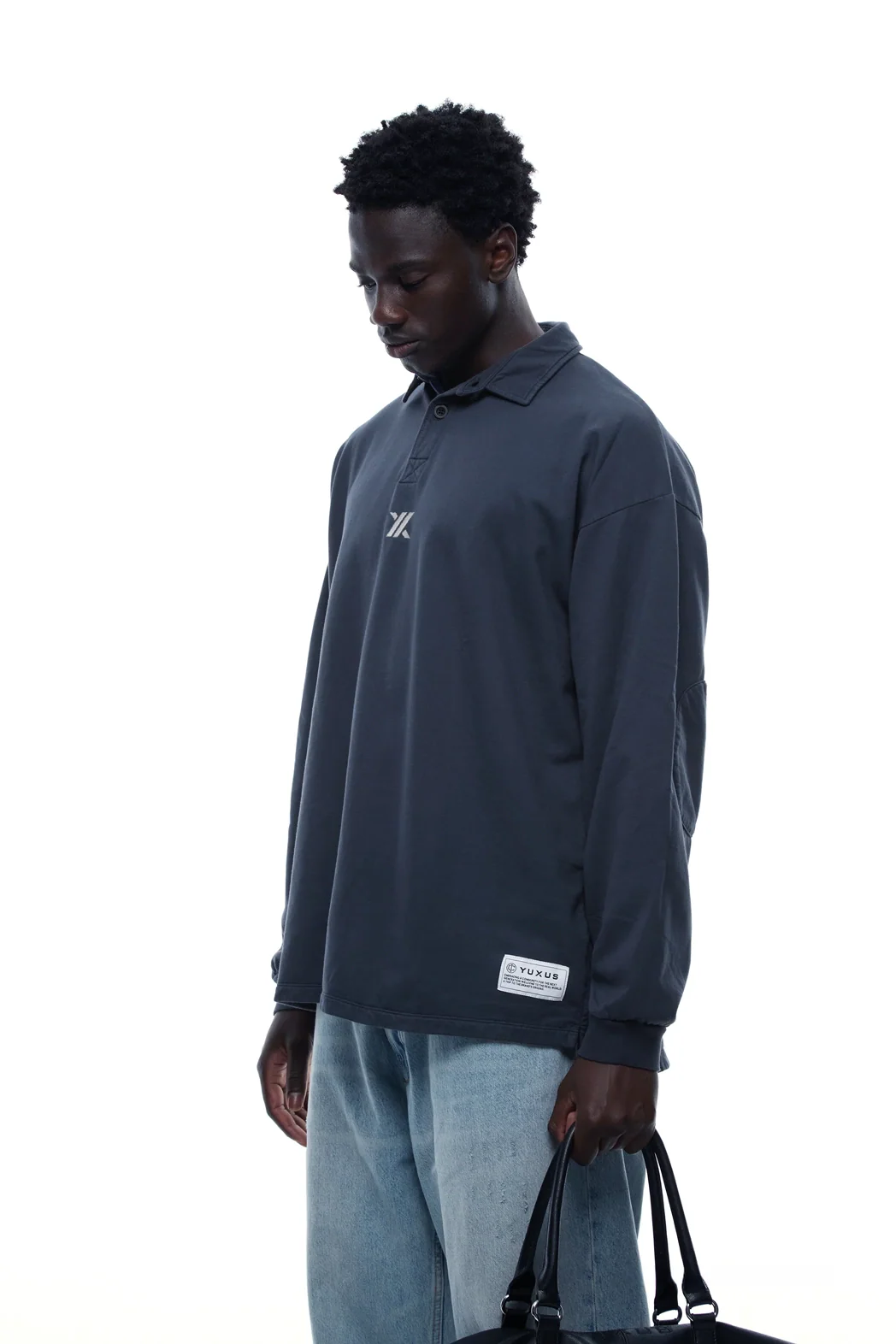 NAVY "ICONS" POLO