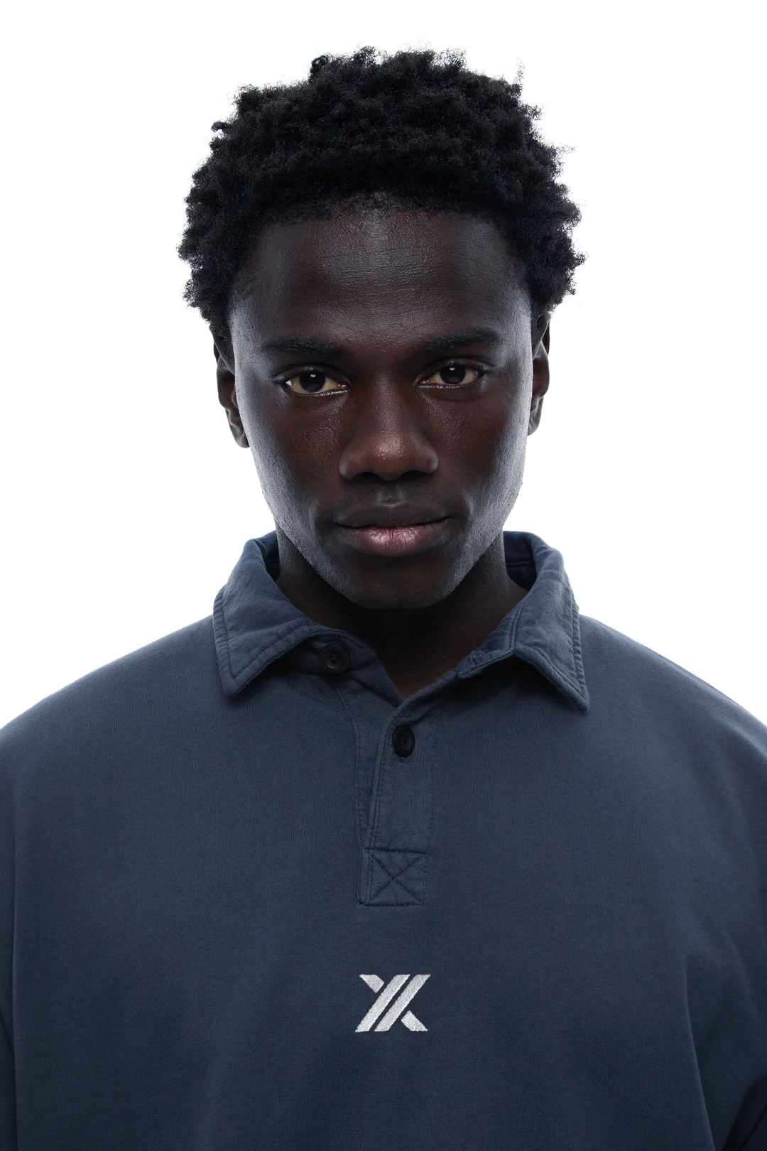 NAVY "ICONS" POLO