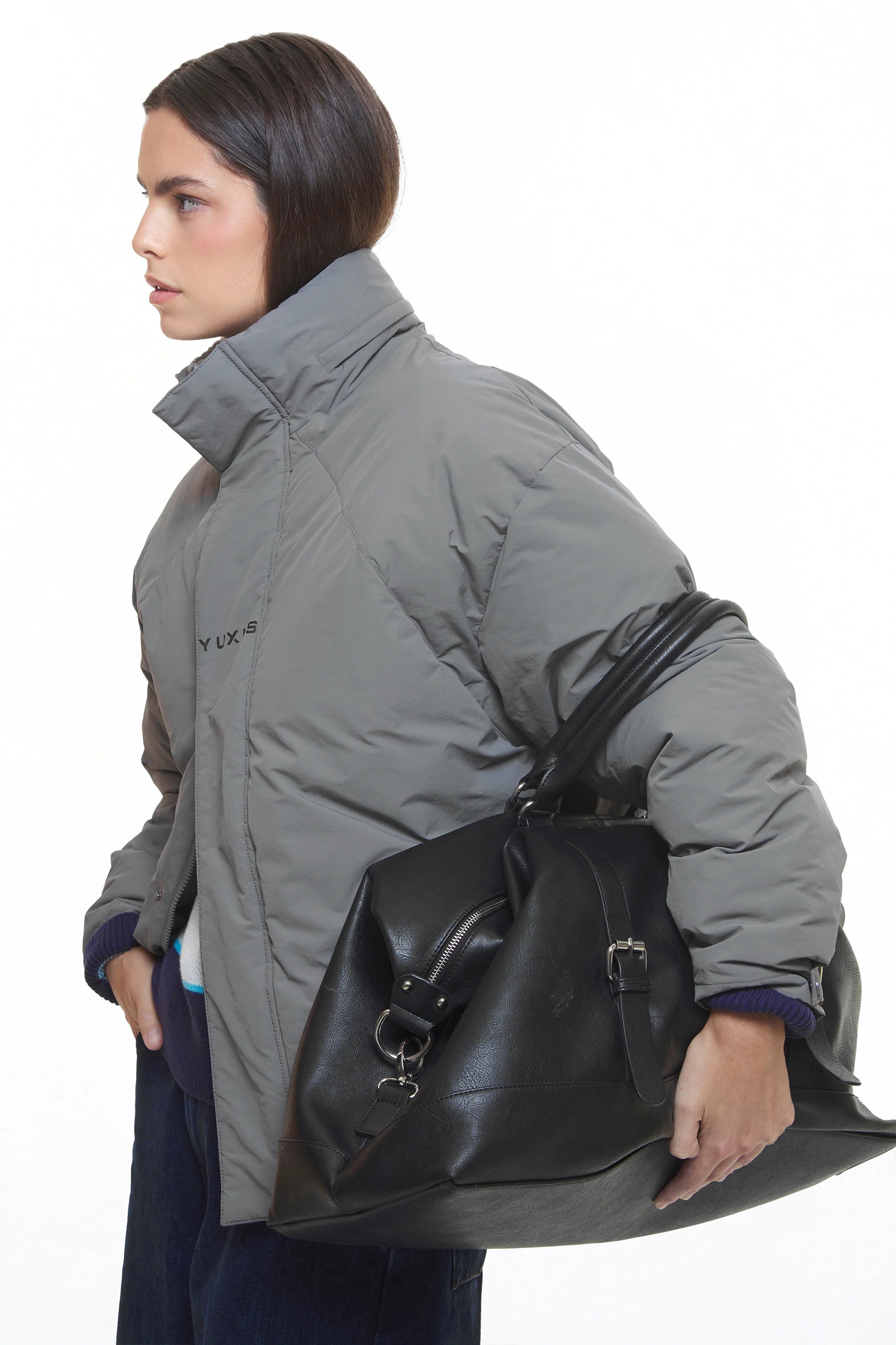CHROME "WINDY" PUFFER